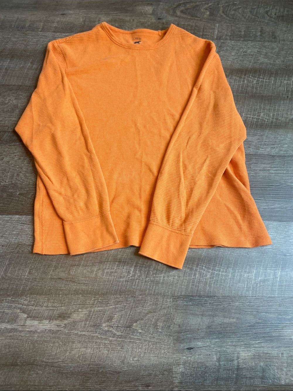 J. Crew Broken In Orange Top Women’s L